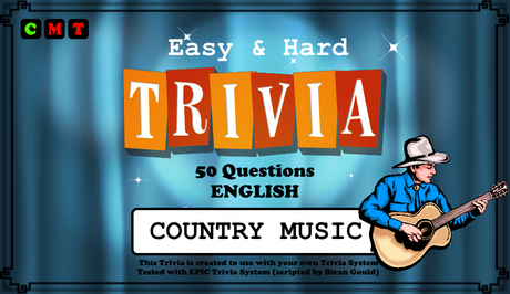 Second Life Marketplace - [EPIC Trivia] Country Music (ADD ME)